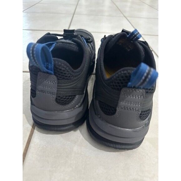 KEEN Utility Birmingham Grey Low Composite Toe Work Shoes Cobalt Blue Black New - Picture 6 of 11